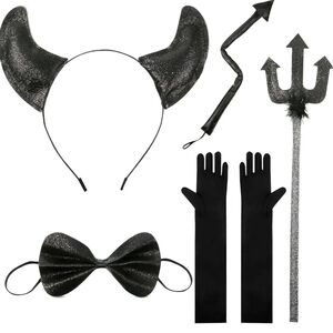 Syhood Devil Costume 6 piece‎ accessories